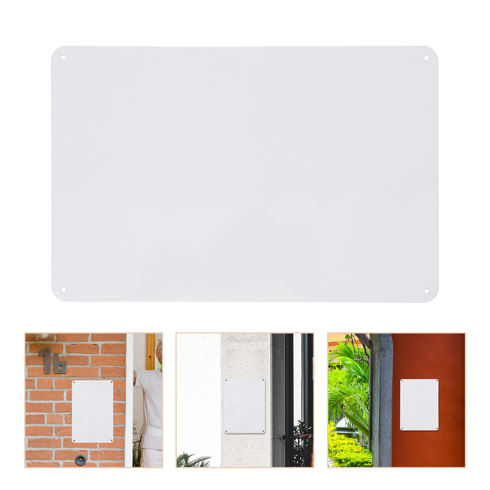 Yard Sign Blank - قطعتان من لوحات المعدن الفارغة للطباعة