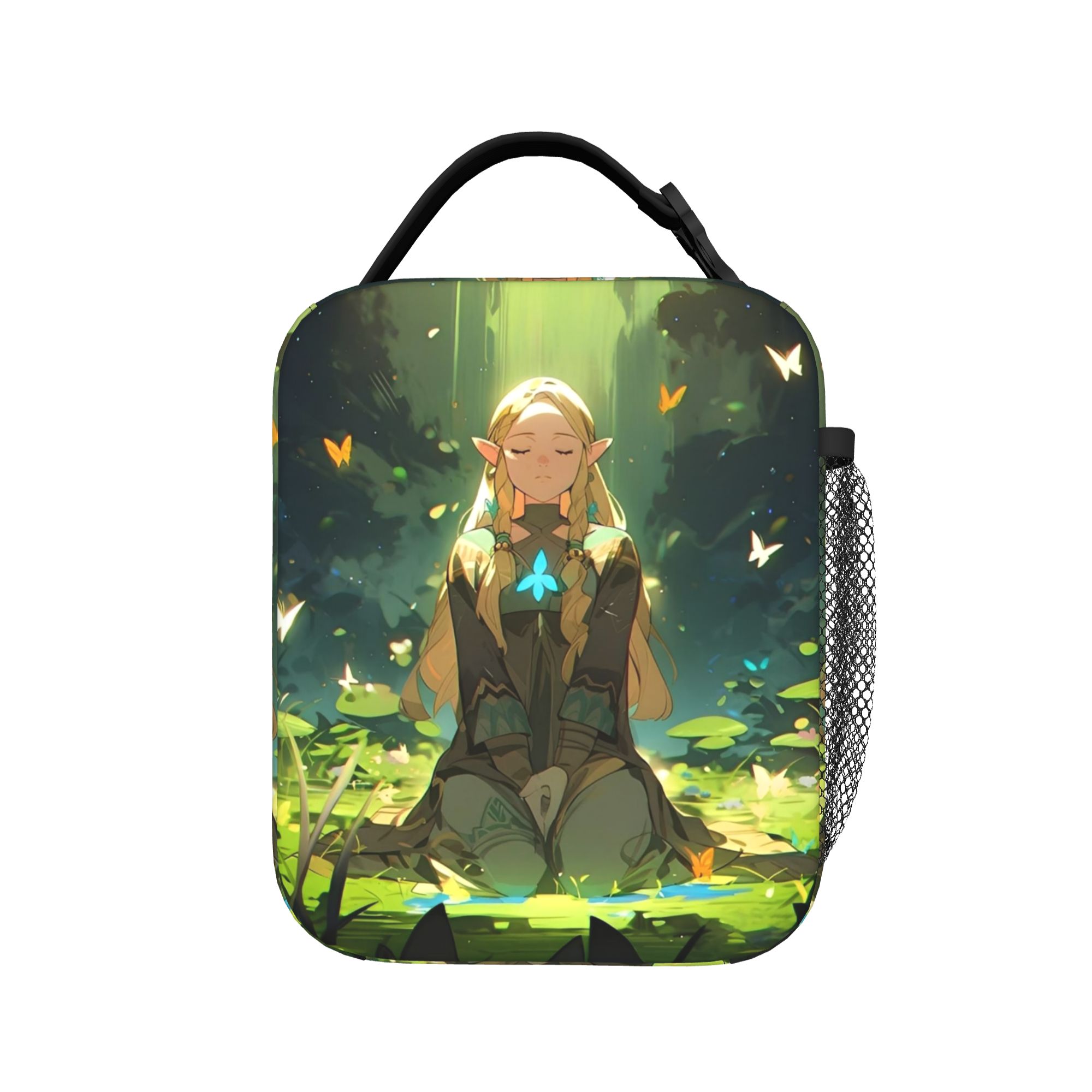 Tote Bag Sublimation - حقائب غداء معزولة بتصميم كرتوني من