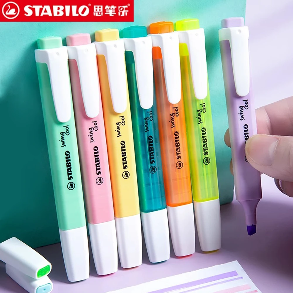3 قطع من علامات ستابيلو هايلاي - مراجعة Stabilo Marker Boss وسعره